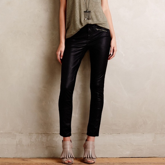 Anthropologie Pants - Anthropologie Pilcro Vegan Leather Moto Pants